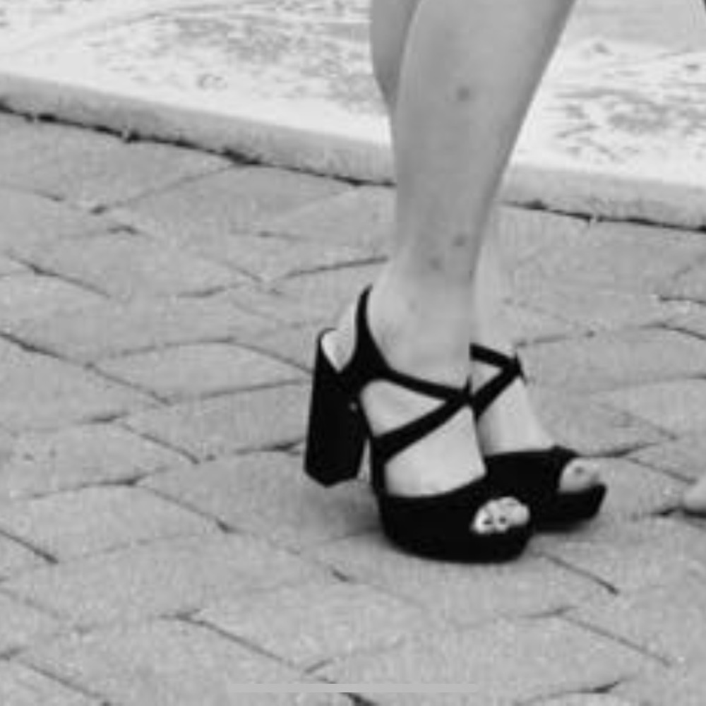 Anne Klein Platform Chunky Heels